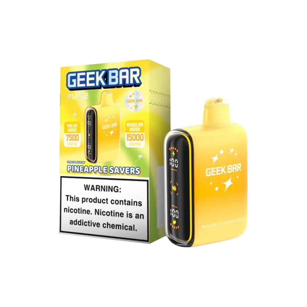 GEEK BAR PULSE 15000 PUFFS DISPOSABLE GEEK BAR