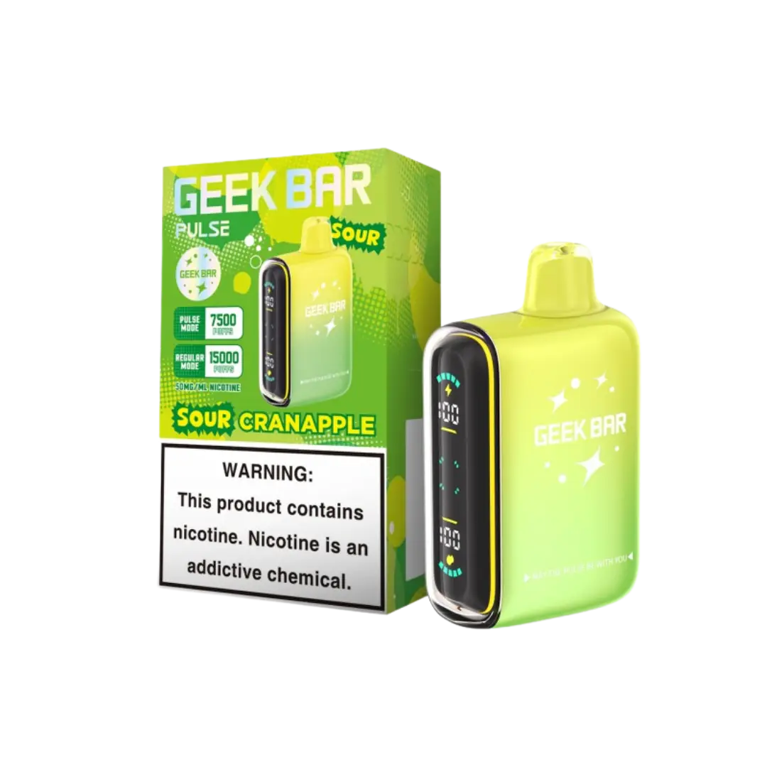 GEEK BAR PULSE 15000 PUFFS DISPOSABLE GEEK BAR