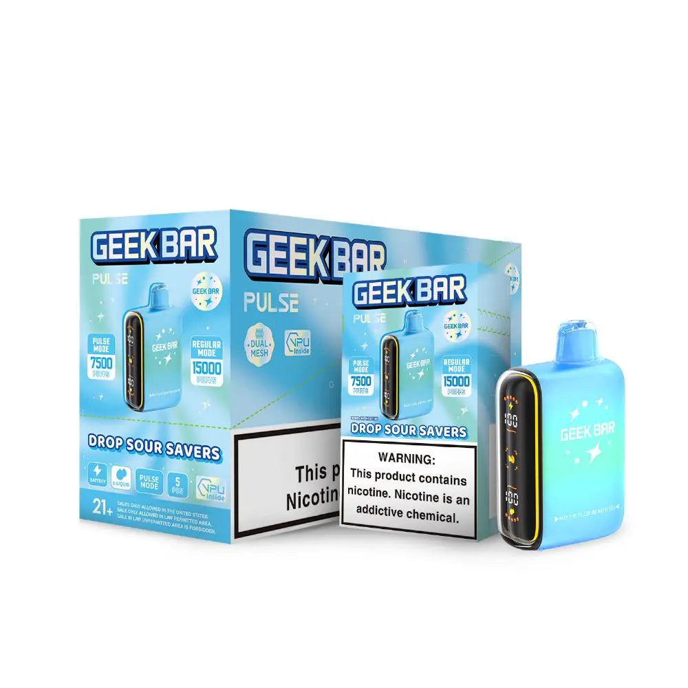GEEK BAR PULSE 15000 PUFFS DISPOSABLE GEEK BAR