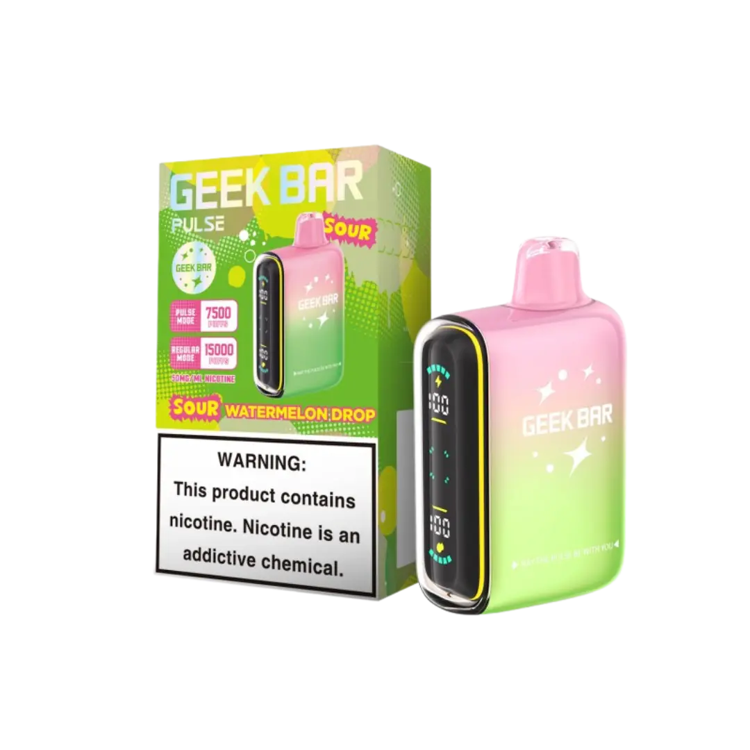 GEEK BAR PULSE 15000 PUFFS DISPOSABLE GEEK BAR