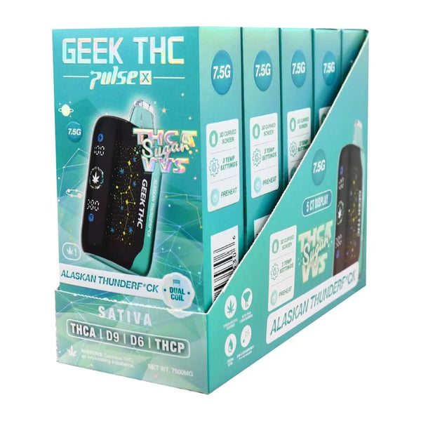 GEEK THC PULSE X 7.5GM THC-A DISPOSABLE GEEK THC