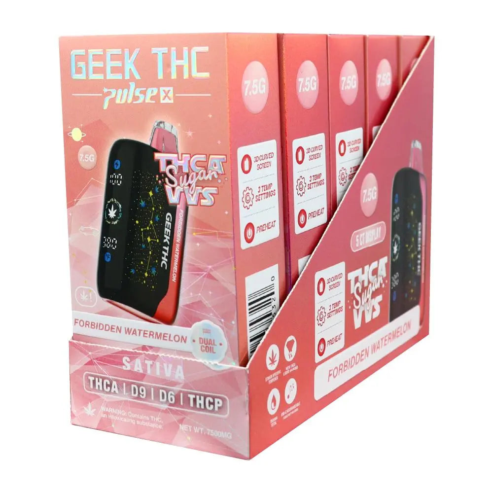 GEEK THC PULSE X 7.5GM THC-A DISPOSABLE GEEK THC