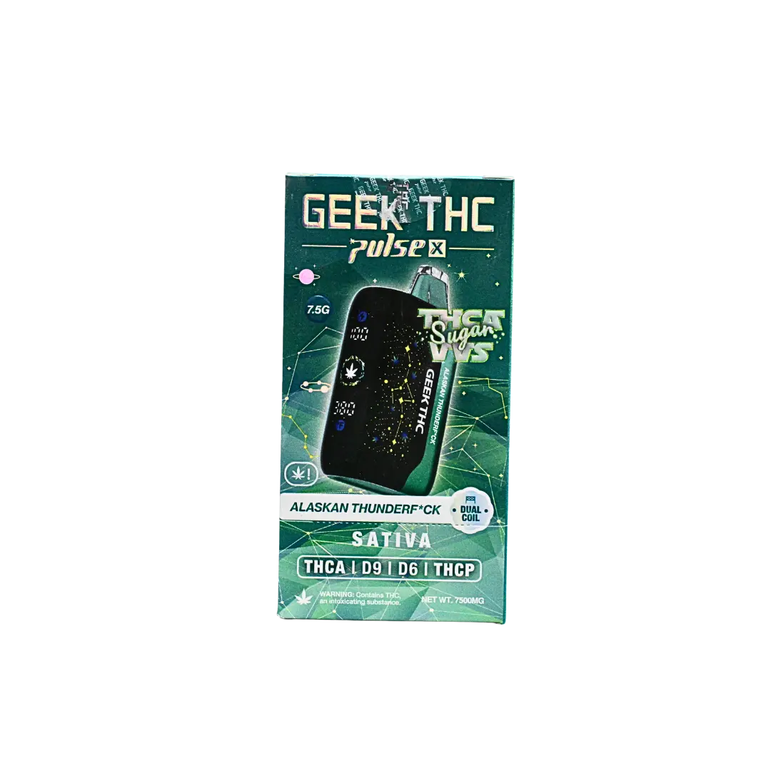 GEEK THC PULSE X 7.5GM THC-A DISPOSABLE GEEK THC