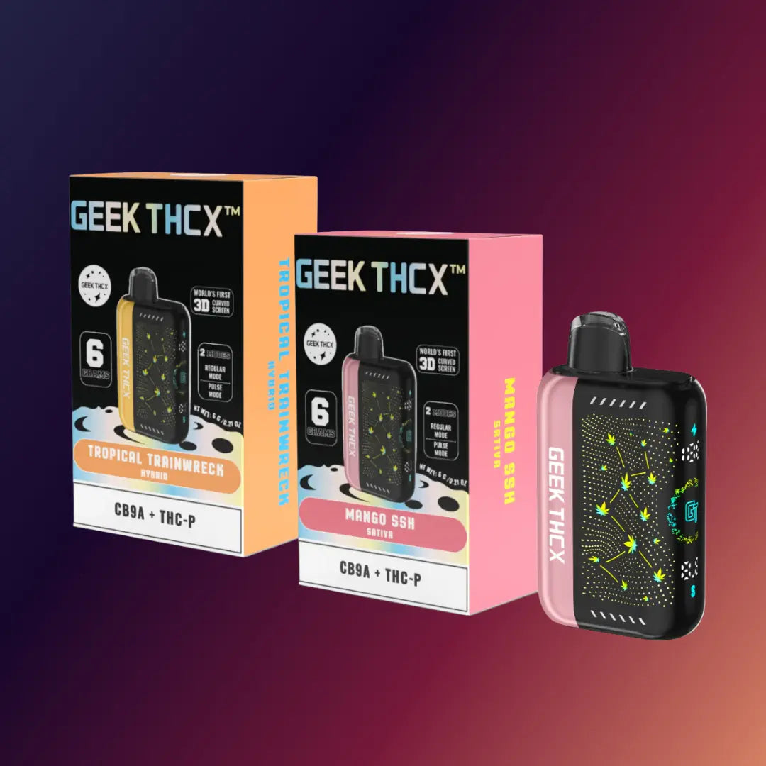 GEEK THCX PULSE X 6GM CB9A + THCP DISPOSABLE GEEK THCX