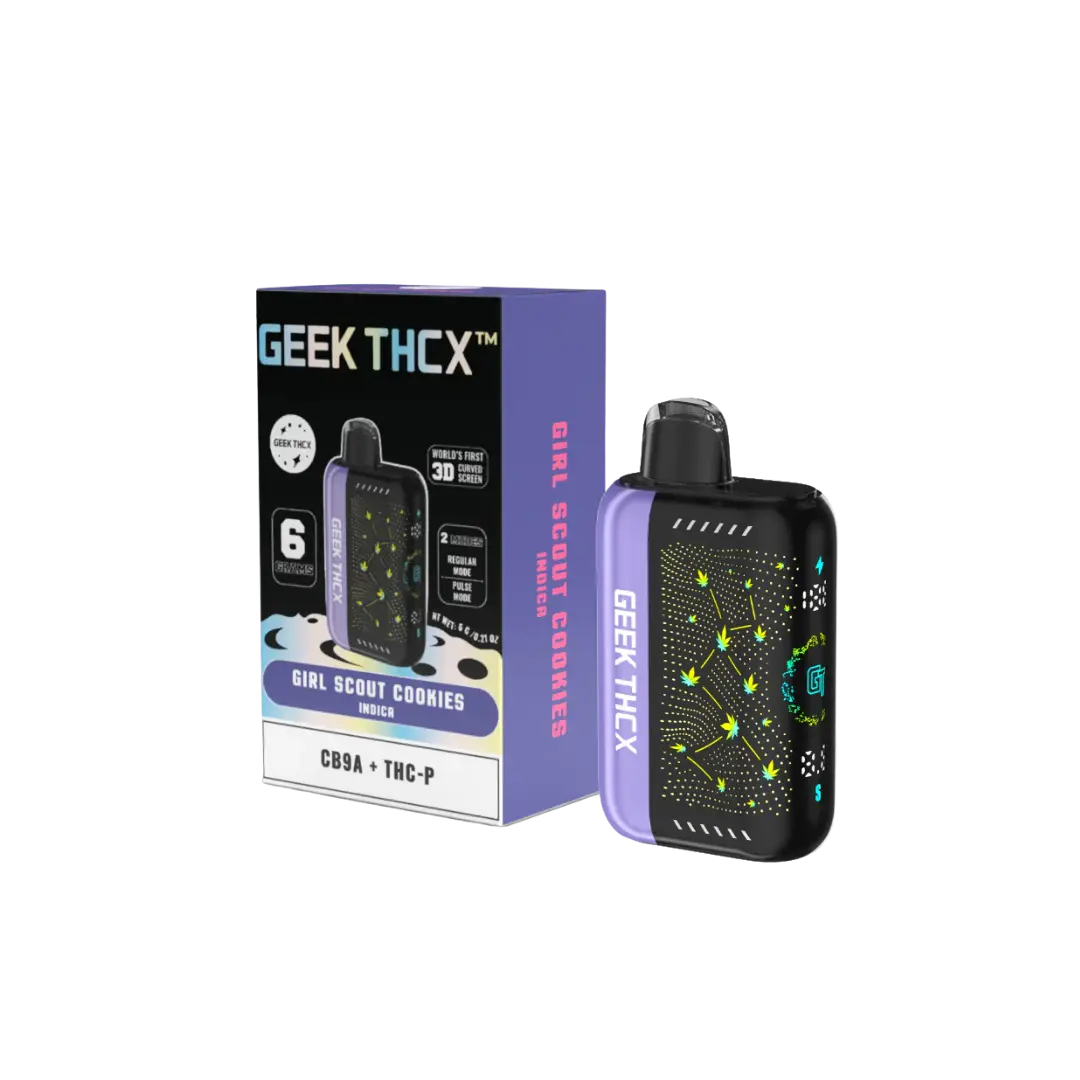 GEEK THCX PULSE X 6GM CB9A + THCP DISPOSABLE GEEK THCX