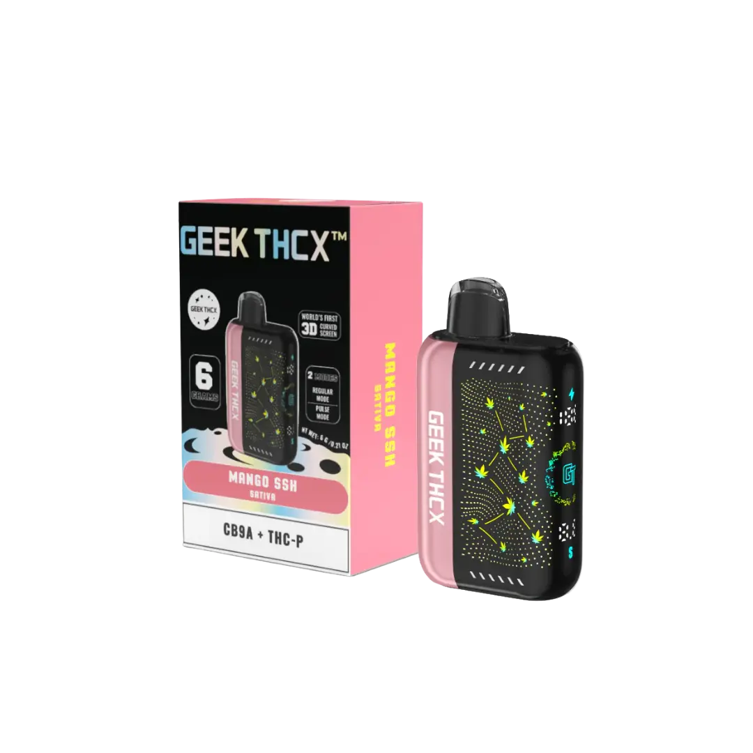 GEEK THCX PULSE X 6GM CB9A + THCP DISPOSABLE GEEK THCX