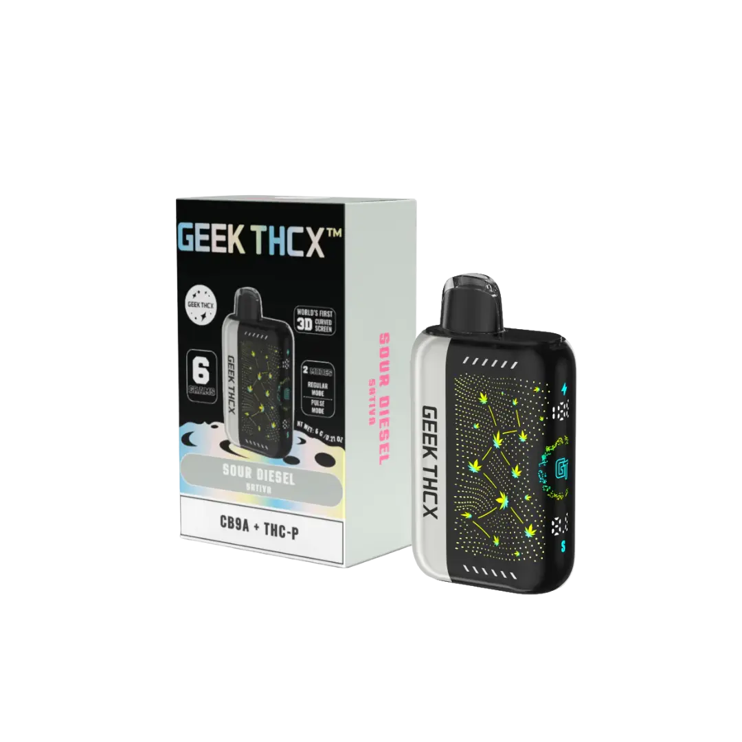 GEEK THCX PULSE X 6GM CB9A + THCP DISPOSABLE GEEK THCX