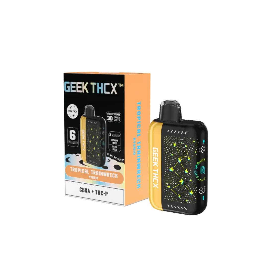 GEEK THCX PULSE X 6GM CB9A + THCP DISPOSABLE GEEK THCX