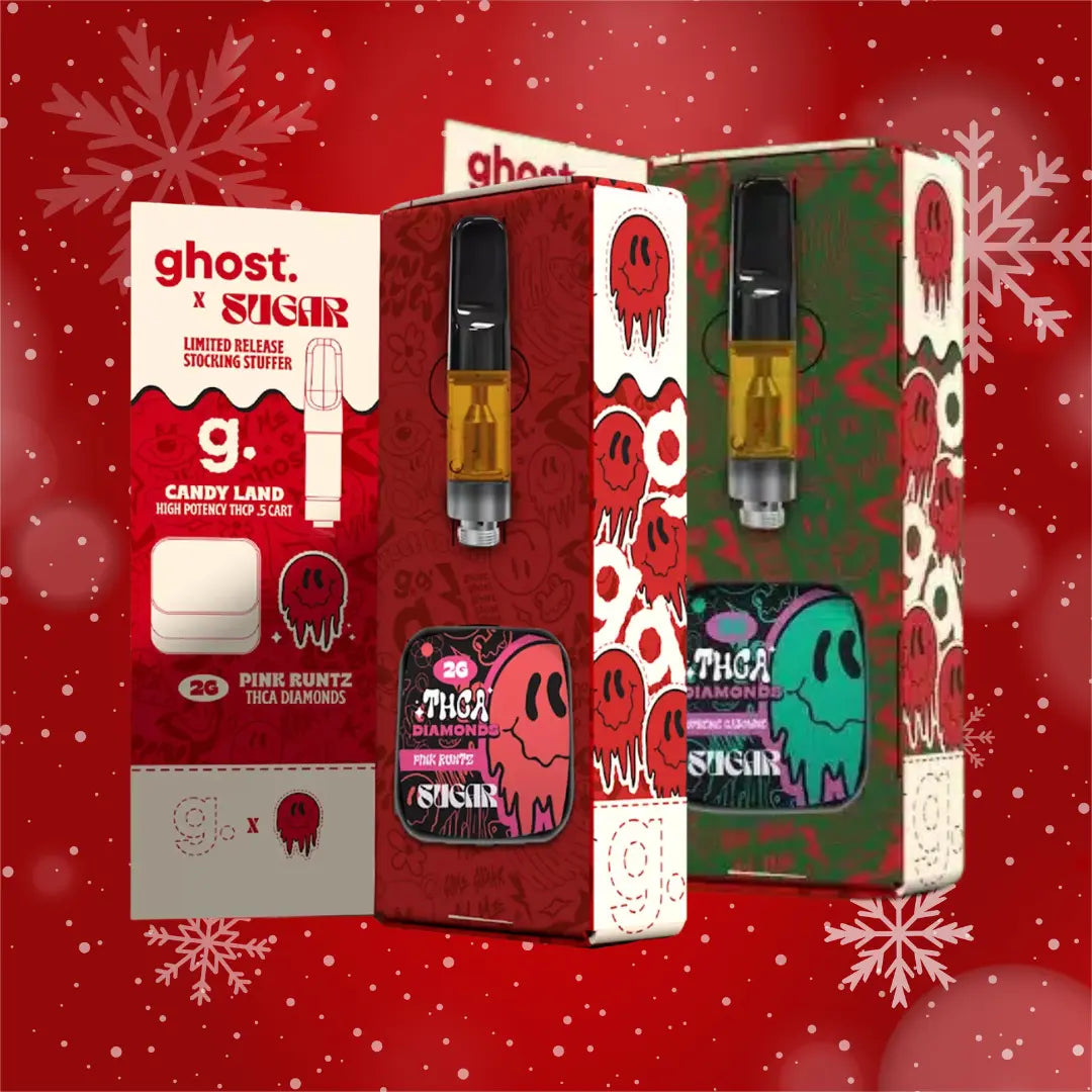 GHOST SUGAR 2GM DAB + 0.5GM CART COMBO GHOST