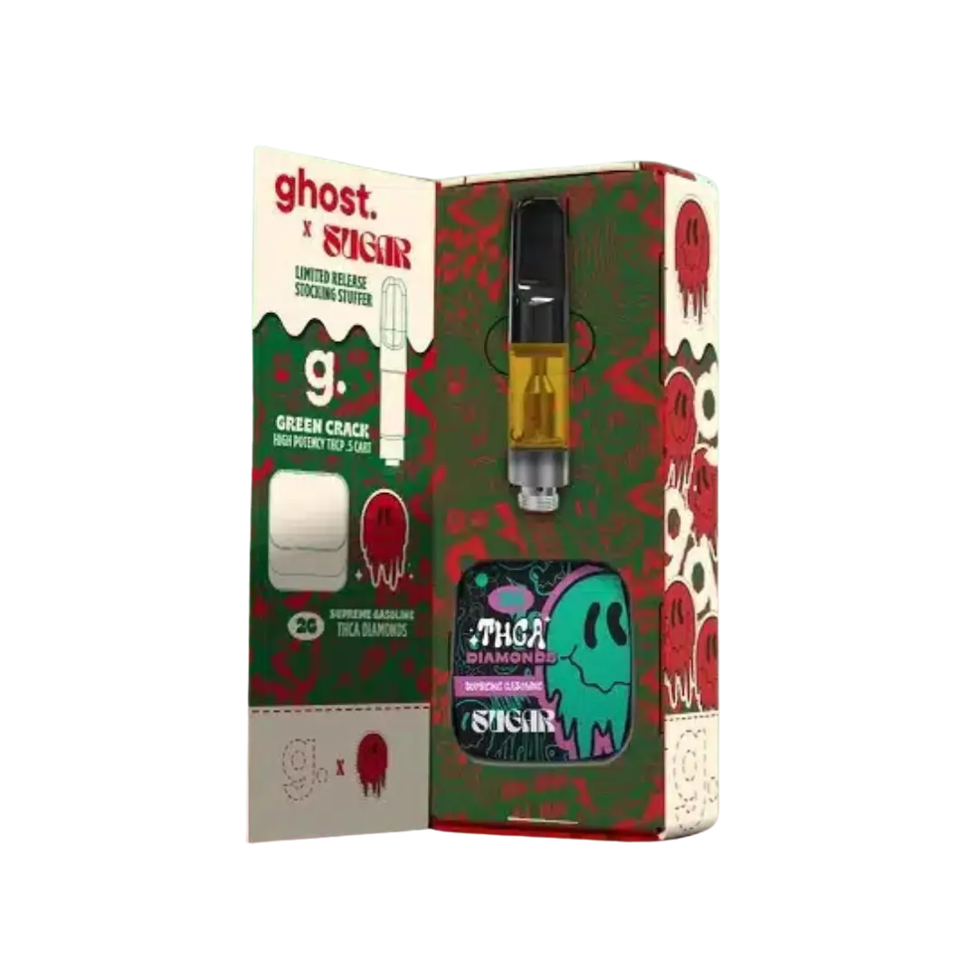 GHOST SUGAR 2GM DAB + 0.5GM CART COMBO GHOST