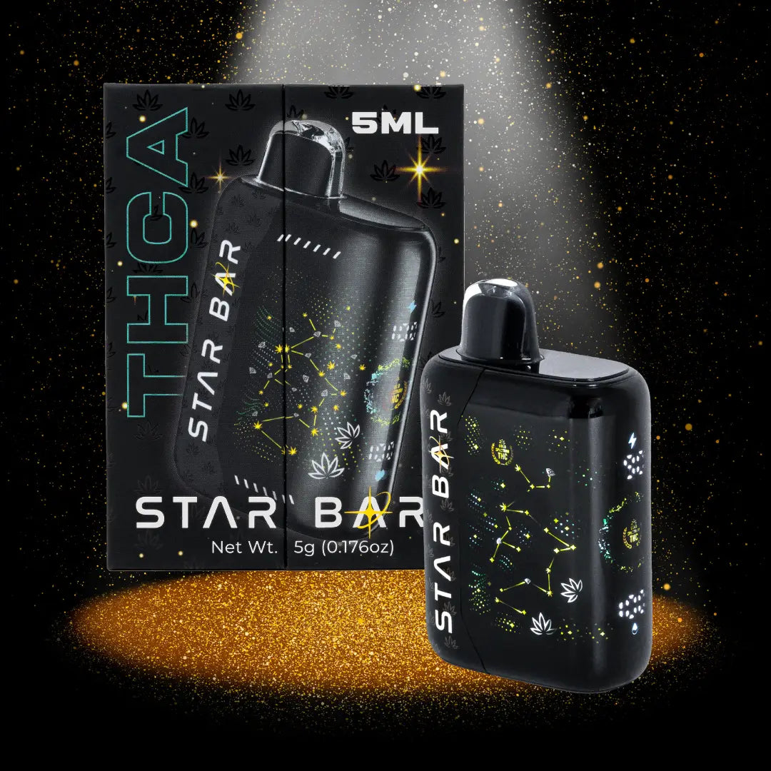 GOLD SPECTRUM STAR BAR THCA 5ML DISPOSABLE GOLD SPECTRUM
