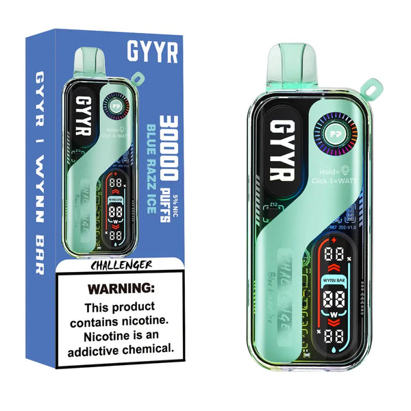 GYYR Wynn Bar Challenger 30000 Puff powered by PYNE POD GYYR x WYNN BAR