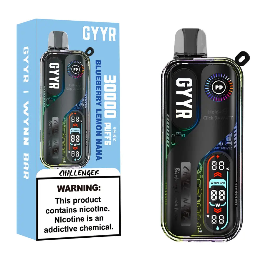 GYYR Wynn Bar Challenger 30000 Puff powered by PYNE POD GYYR x WYNN BAR