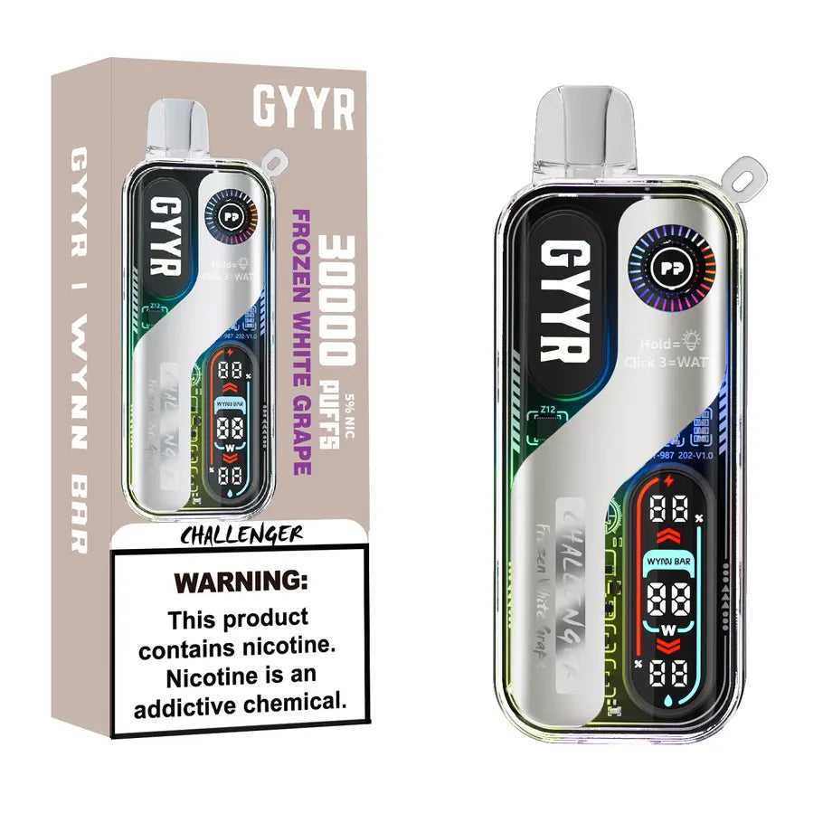 GYYR Wynn Bar Challenger 30000 Puff powered by PYNE POD GYYR x WYNN BAR