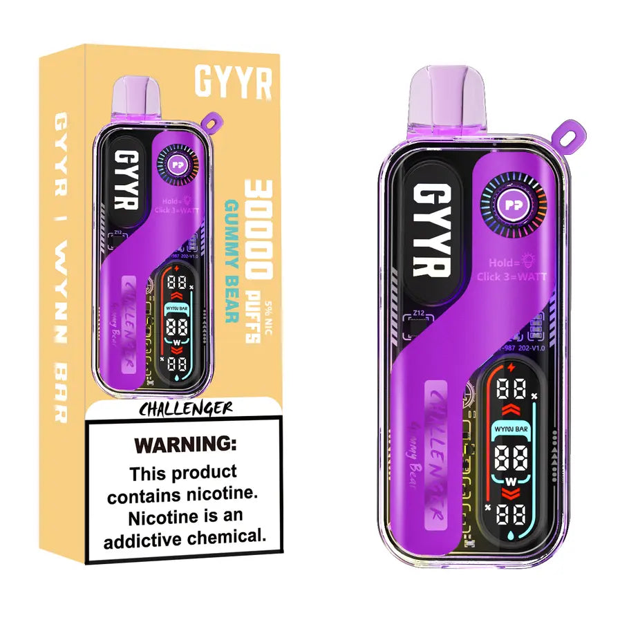 GYYR Wynn Bar Challenger 30000 Puff powered by PYNE POD GYYR x WYNN BAR