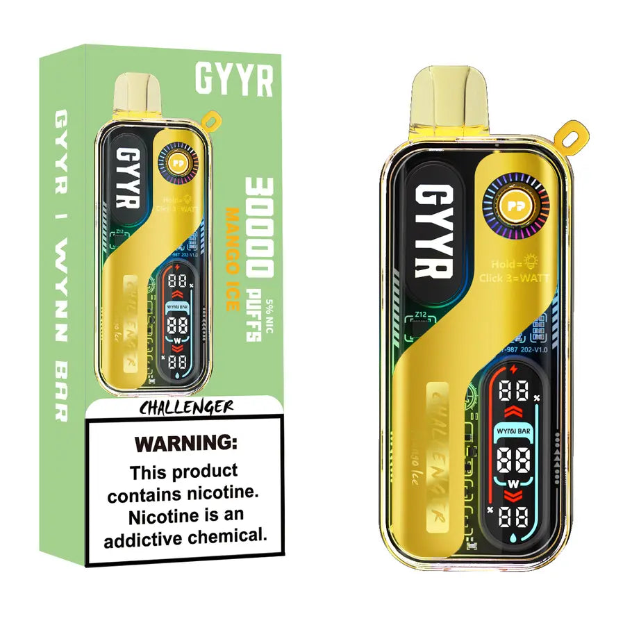 GYYR Wynn Bar Challenger 30000 Puff powered by PYNE POD GYYR x WYNN BAR