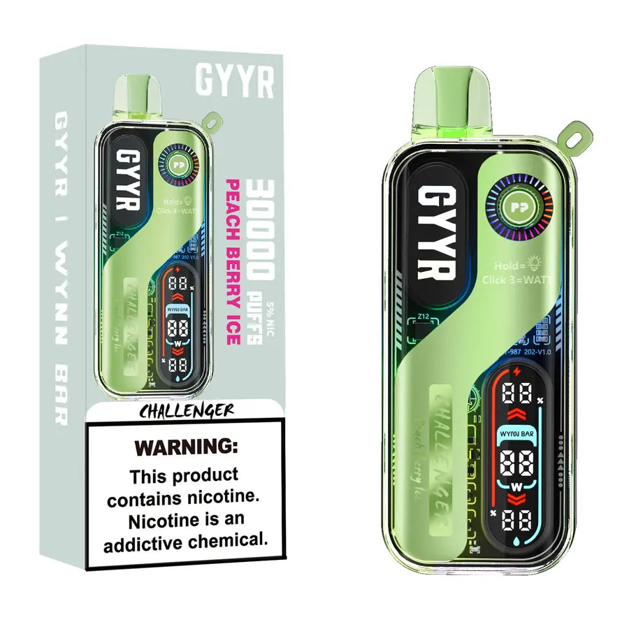 GYYR Wynn Bar Challenger 30000 Puff powered by PYNE POD GYYR x WYNN BAR