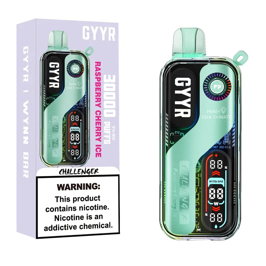 GYYR Wynn Bar Challenger 30000 Puff powered by PYNE POD GYYR x WYNN BAR