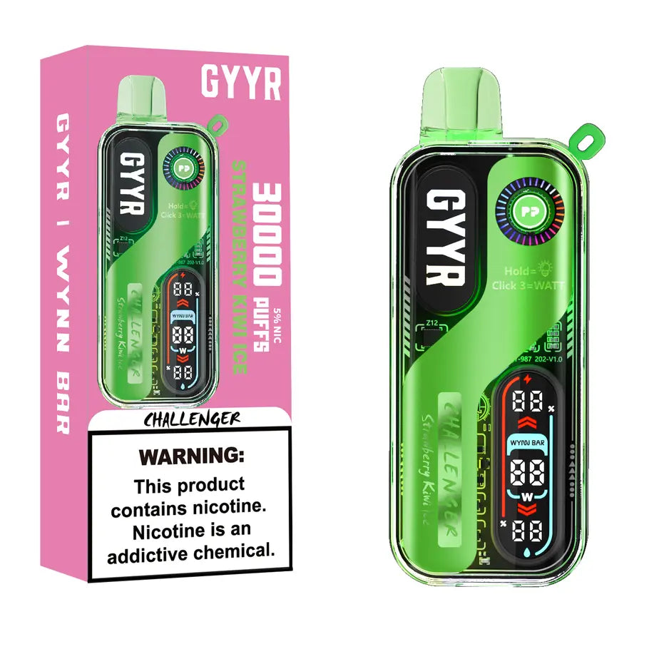 GYYR Wynn Bar Challenger 30000 Puff powered by PYNE POD GYYR x WYNN BAR