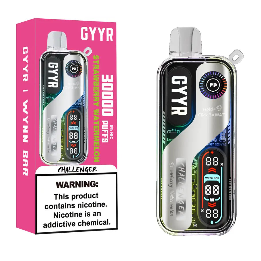 GYYR Wynn Bar Challenger 30000 Puff powered by PYNE POD GYYR x WYNN BAR