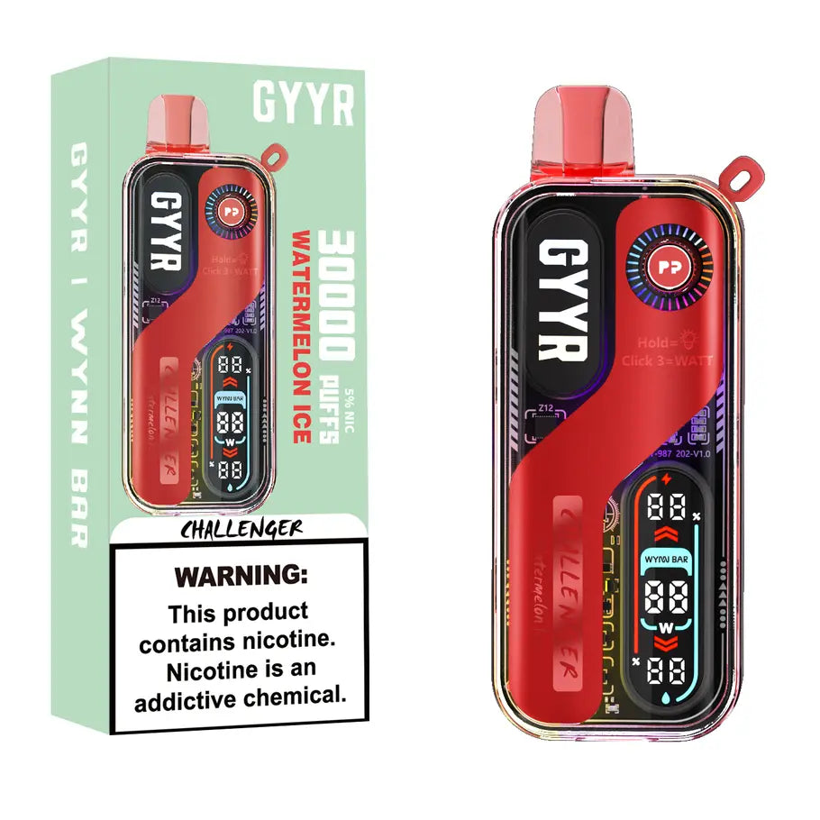 GYYR Wynn Bar Challenger 30000 Puff powered by PYNE POD GYYR x WYNN BAR