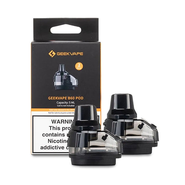 Geekvape Aegis Boost 2 (B60) Replacement Pods 5ML, 2pk Geek Vape