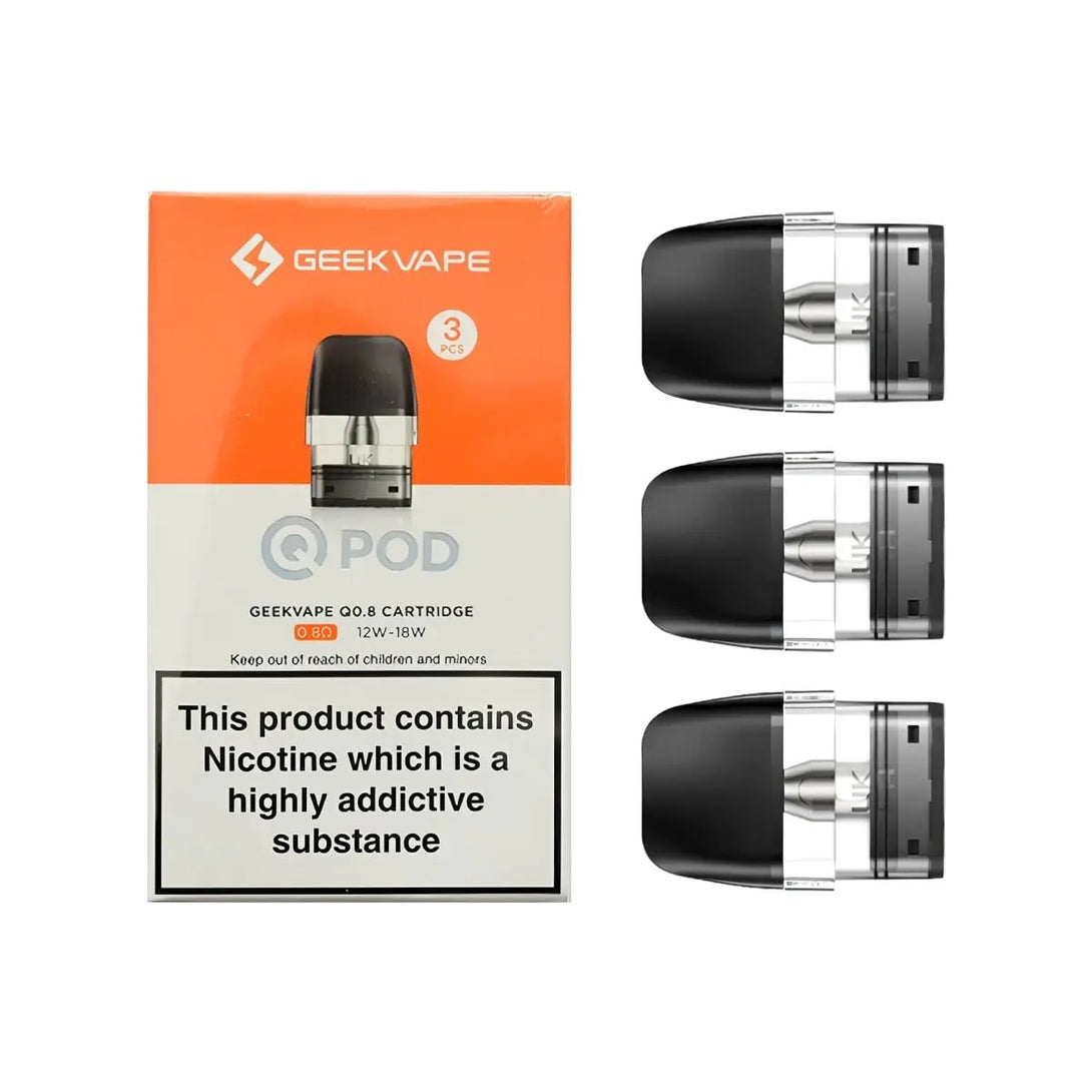 Geekvape Q Replacement Pods , 3pk Geek Vape