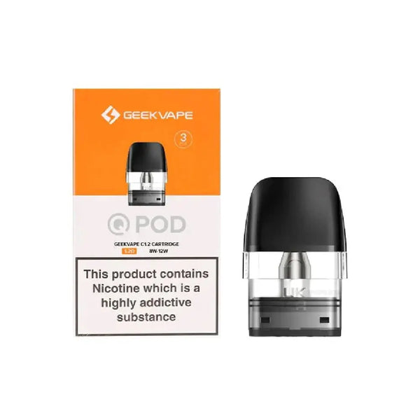 Geekvape Sonder/Wenax Q Replacement Pods 0.6OHM, 3pk Geek Vape
