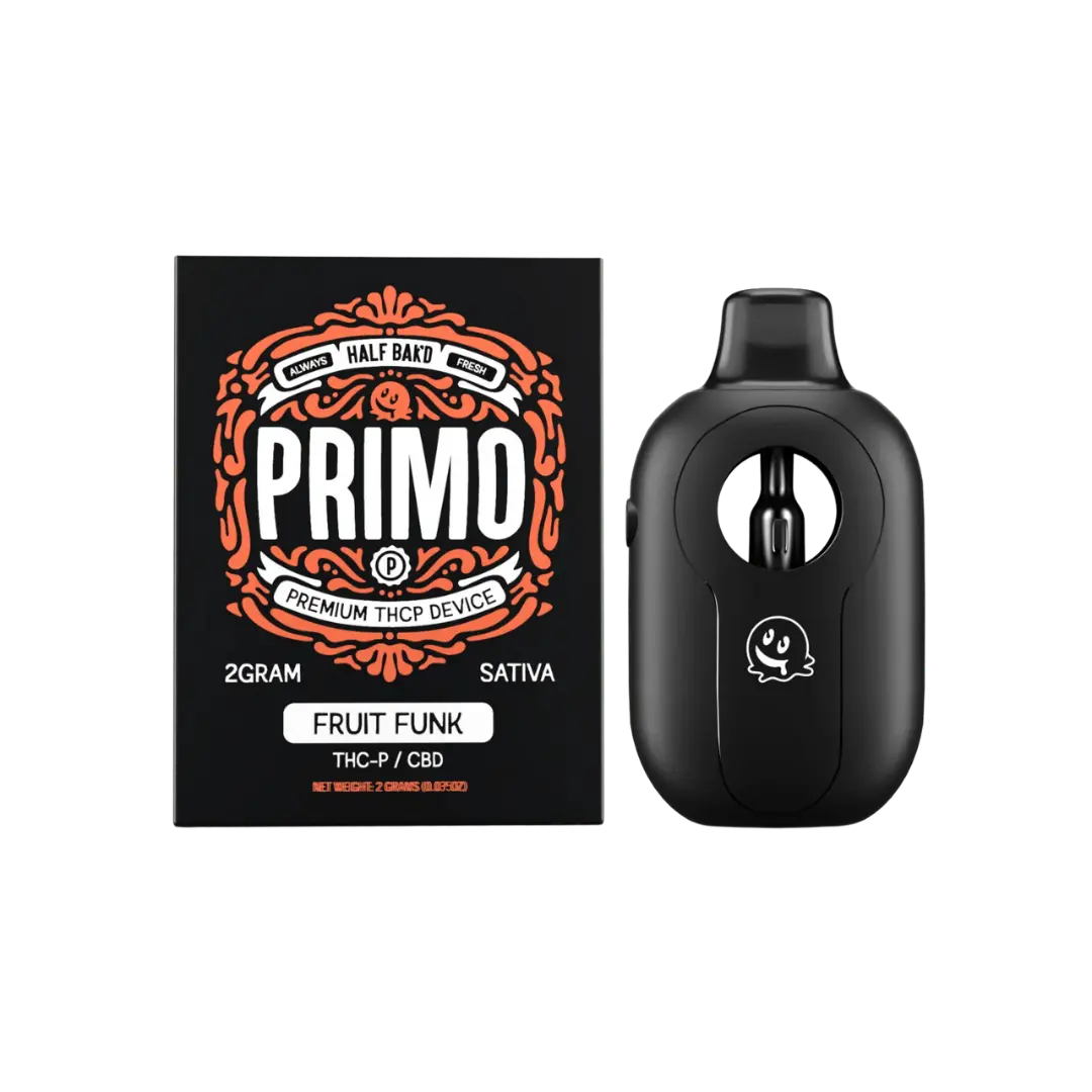 HALF BAKD PRIMO THC-P/CBD 2GM DISPOSABLE HALF BAKD