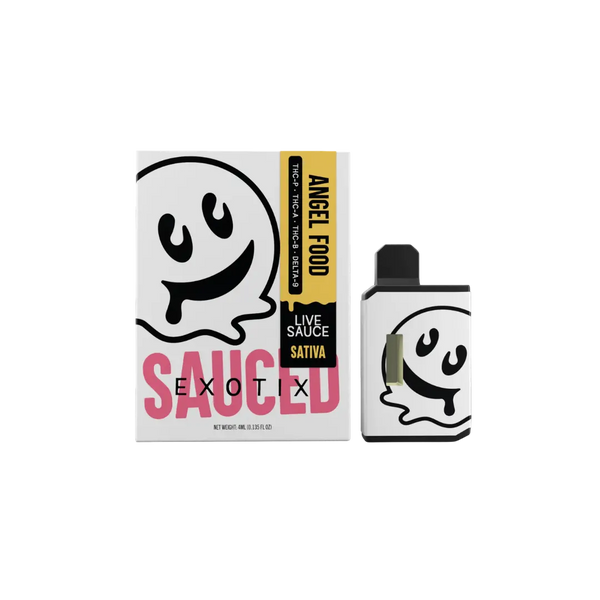 HALF BAKD SAUCED EXOTIX THC-A 4GM DISPOSABLE HALF BAKD