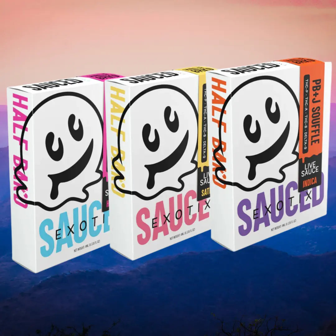 HALF BAKD SAUCED EXOTIX THC-A 4GM DISPOSABLE HALF BAKD