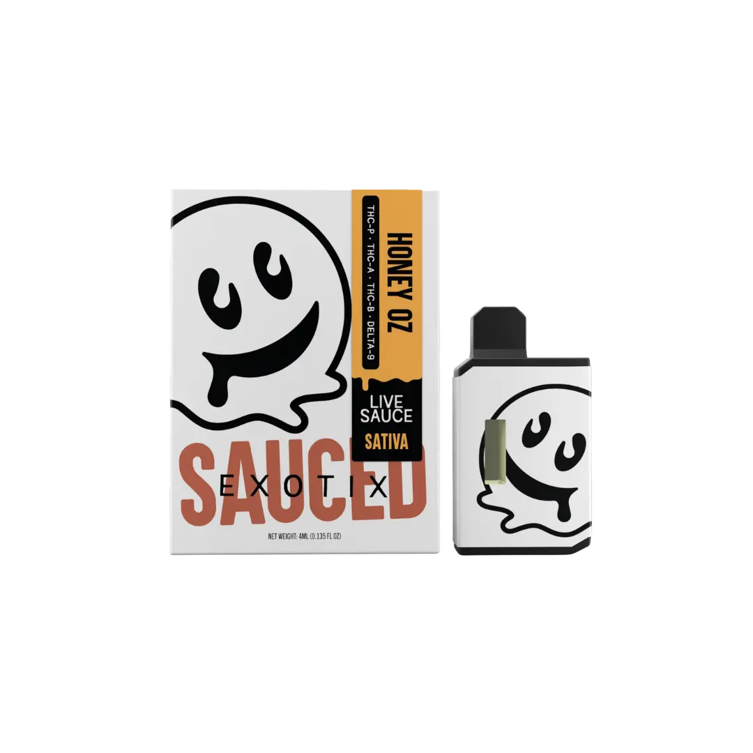 HALF BAKD SAUCED EXOTIX THC-A 4GM DISPOSABLE HALF BAKD