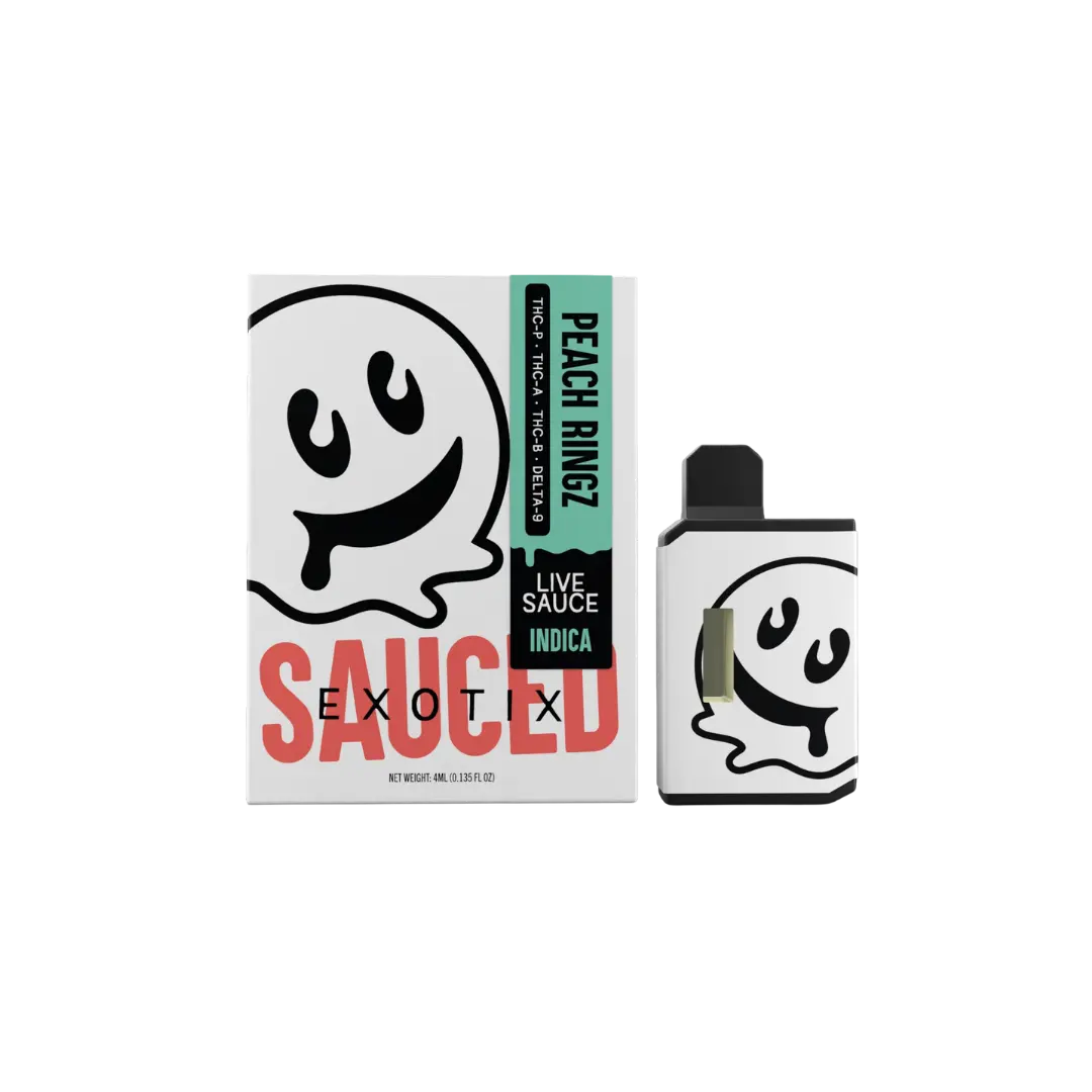 HALF BAKD SAUCED EXOTIX THC-A 4GM DISPOSABLE HALF BAKD