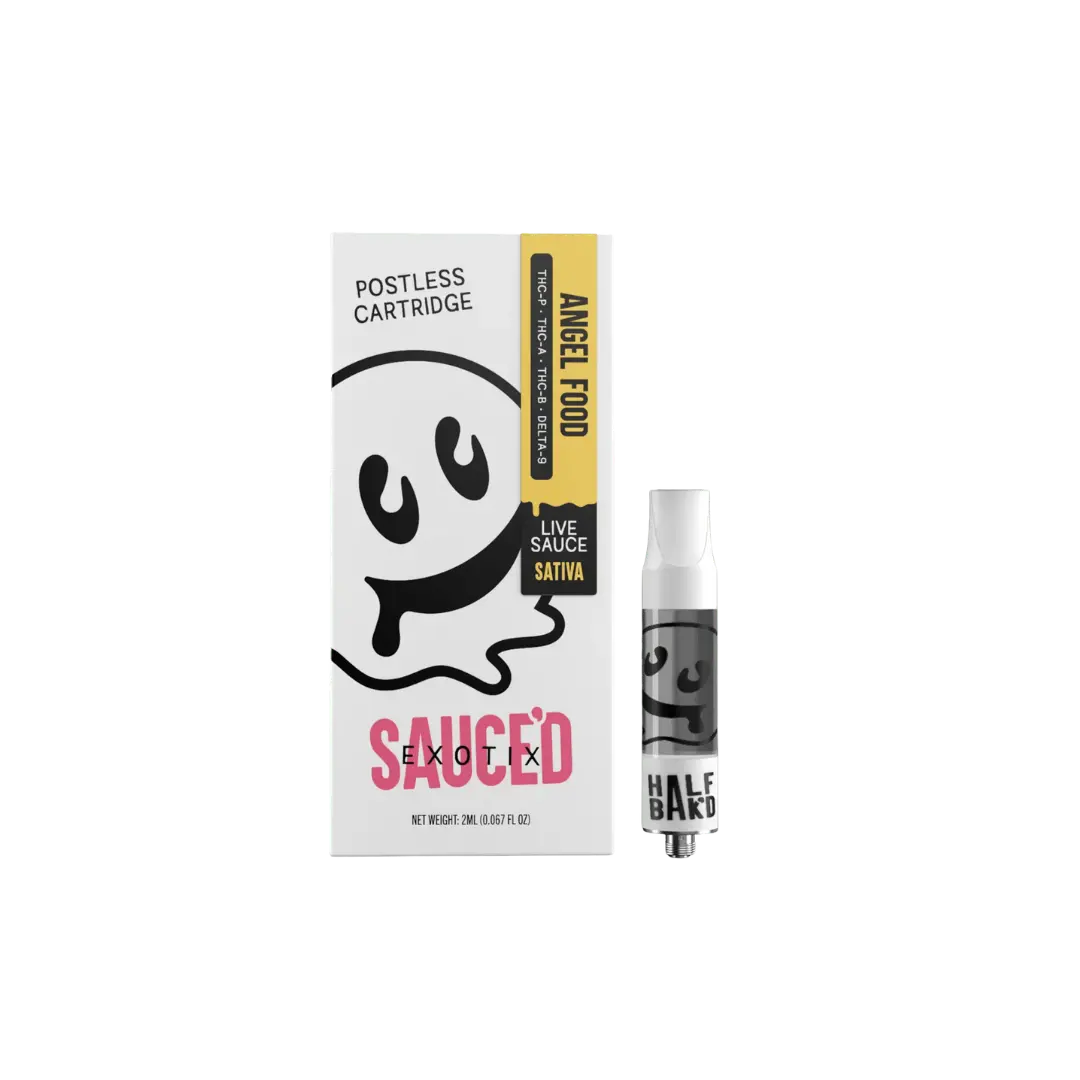 HALF BAKD SAUCED EXOTIX THC-P 2GM CART HALF BAKD