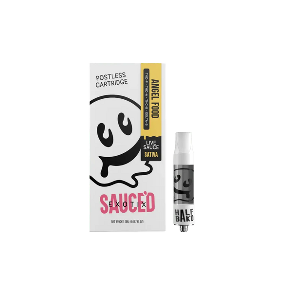 HALF BAKD SAUCED EXOTIX THC-P 2GM CART HALF BAKD