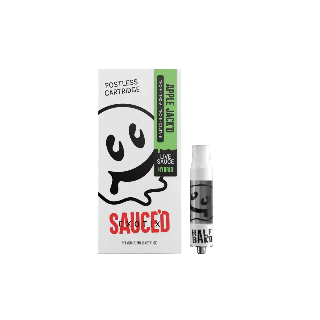 HALF BAKD SAUCED EXOTIX THC-P 2GM CART HALF BAKD