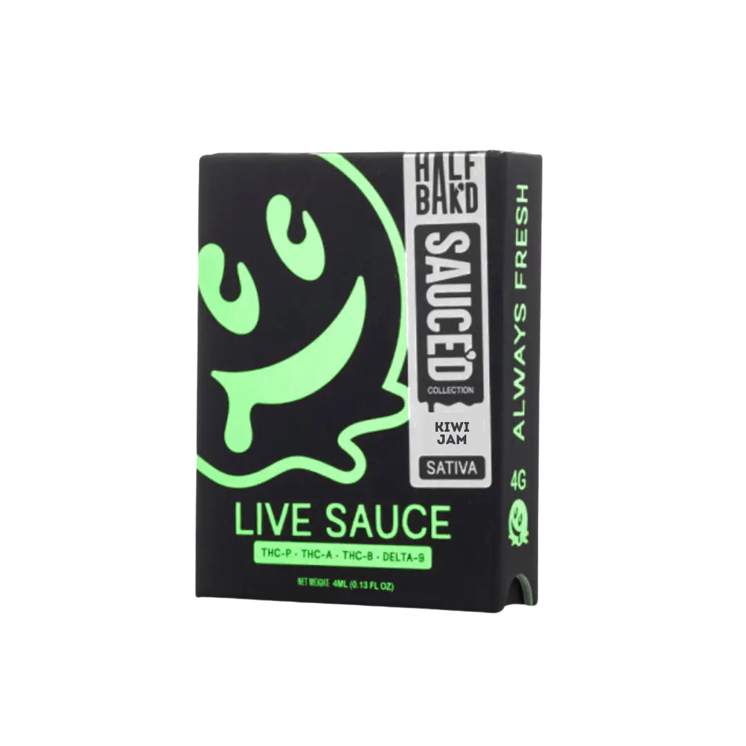 HALF BAKD SAUCED THC-P LIVE RESIN 4GM DISPOSABLE HALF BAKD