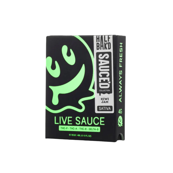 HALF BAKD SAUCED THC-P LIVE RESIN 4GM DISPOSABLE HALF BAKD