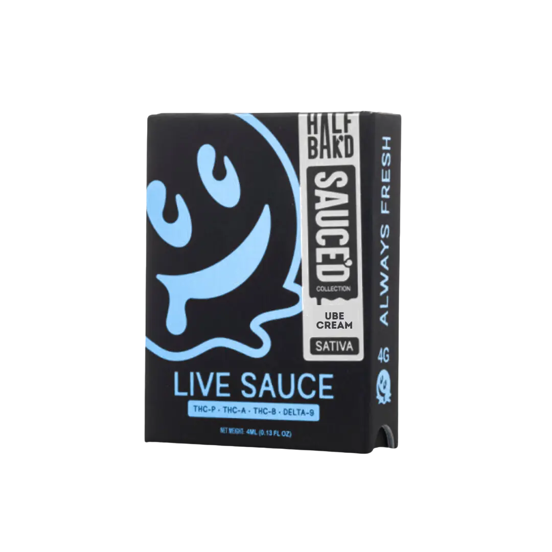 HALF BAKD SAUCED THC-P LIVE RESIN 4GM DISPOSABLE HALF BAKD