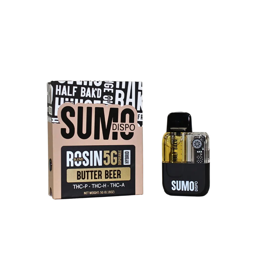 HALF BAKD SUMO THC-P ROSIN BLEND 5GM DISPOSABLE HALF BAKD