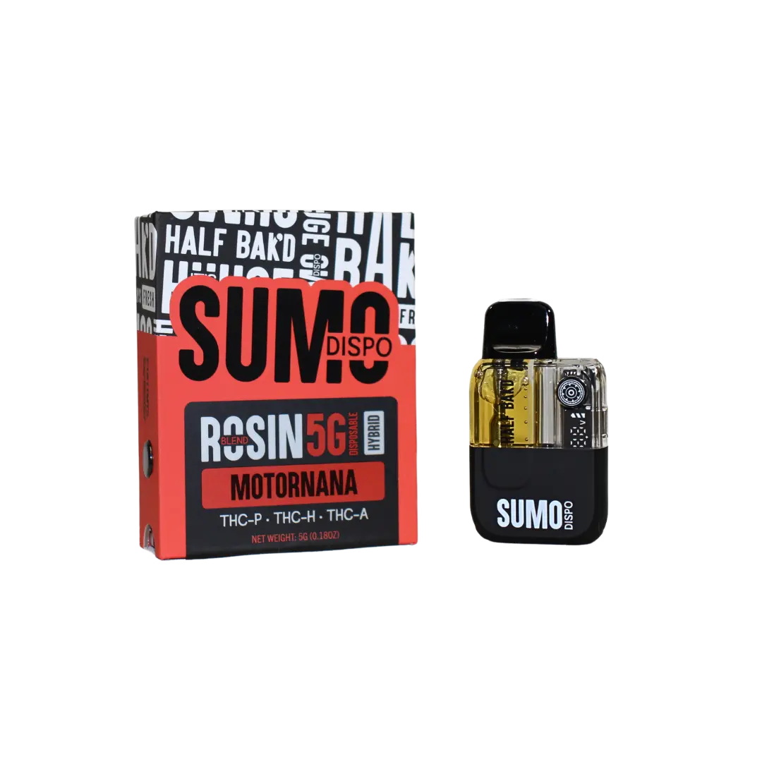 HALF BAKD SUMO THC-P ROSIN BLEND 5GM DISPOSABLE HALF BAKD