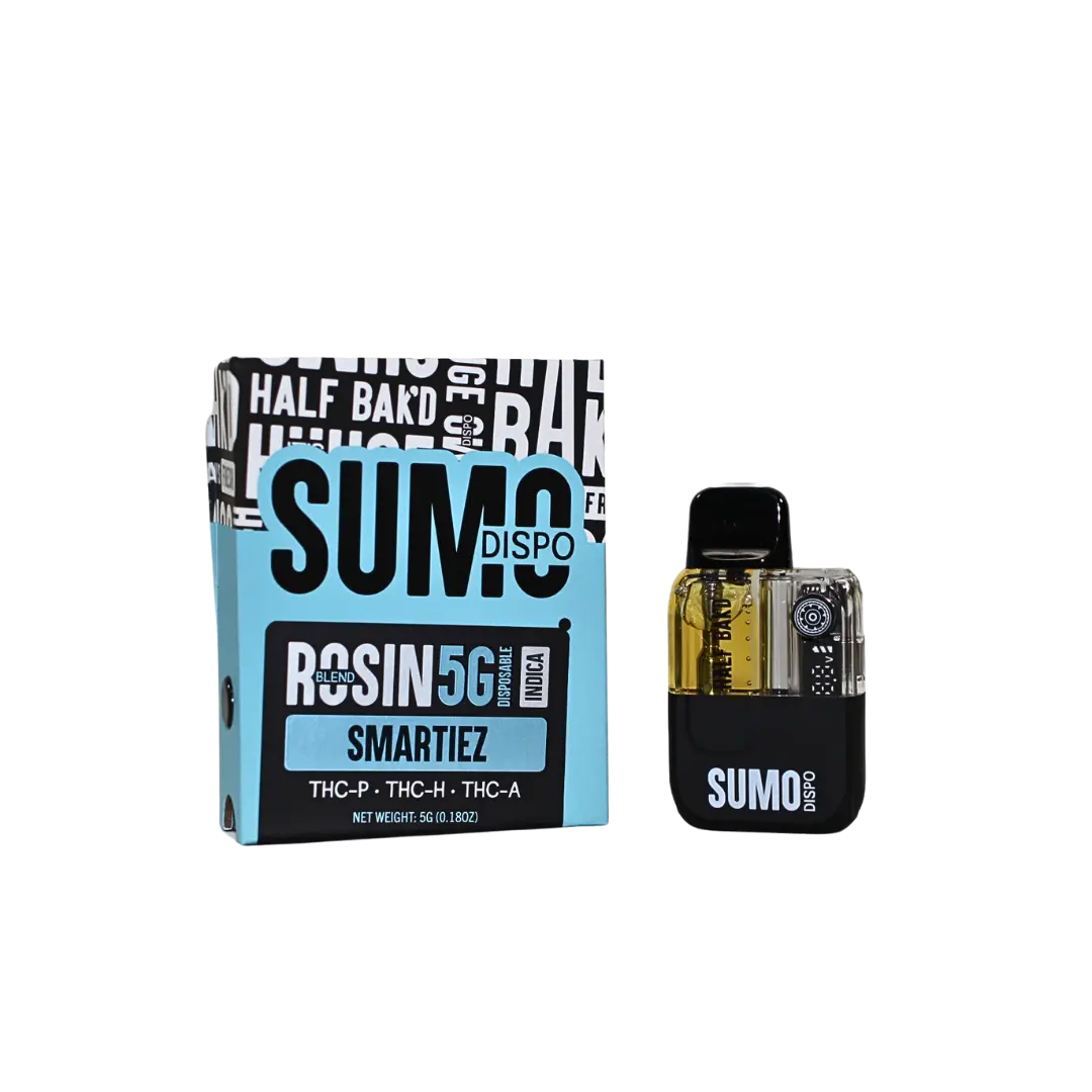 HALF BAKD SUMO THC-P ROSIN BLEND 5GM DISPOSABLE HALF BAKD
