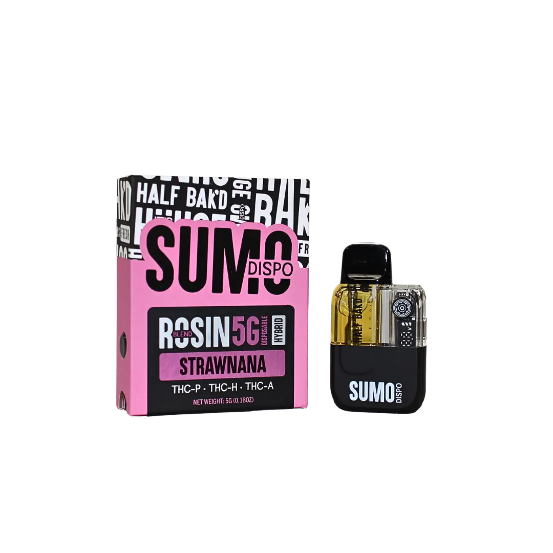 HALF BAKD SUMO THC-P ROSIN BLEND 5GM DISPOSABLE HALF BAKD