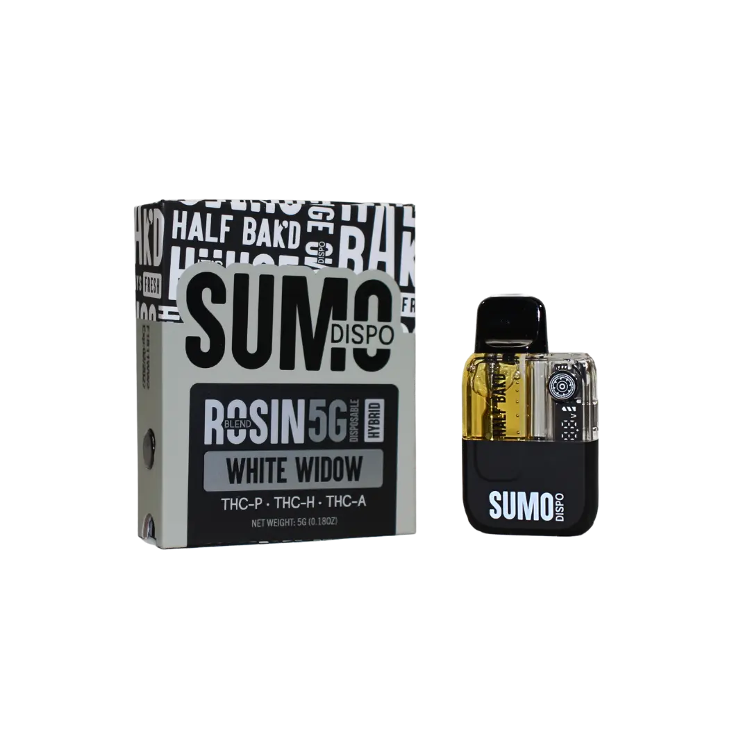 HALF BAKD SUMO THC-P ROSIN BLEND 5GM DISPOSABLE HALF BAKD
