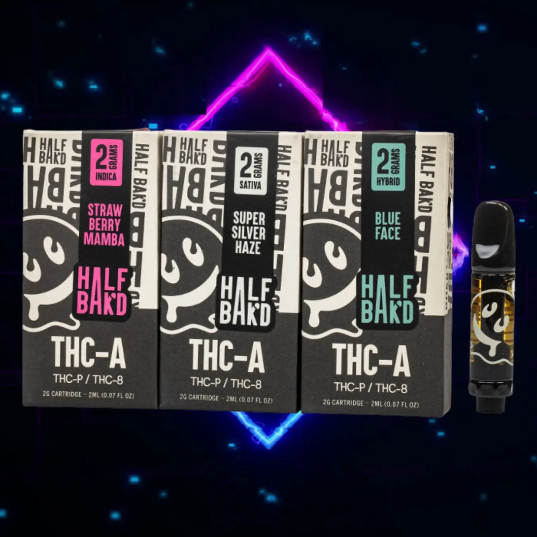 HALF BAKD THC-A 2GM CART HALF BAKD