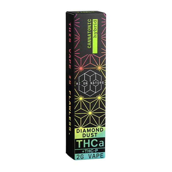 HI ON NATURE THCA/THCP DIAMOND DUST DISPOSABLE HI ON NATURE