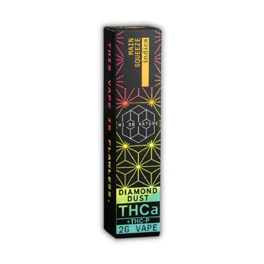 HI ON NATURE THCA/THCP DIAMOND DUST DISPOSABLE HI ON NATURE