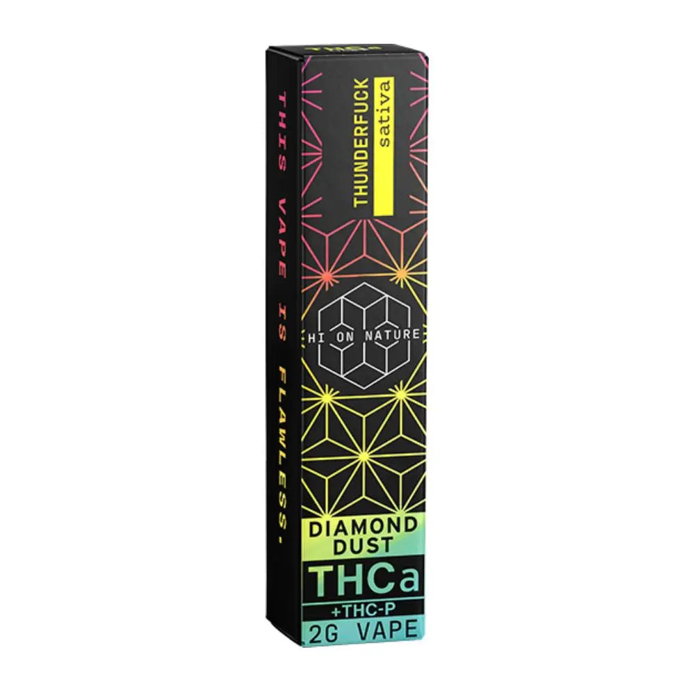 HI ON NATURE THCA/THCP DIAMOND DUST DISPOSABLE HI ON NATURE