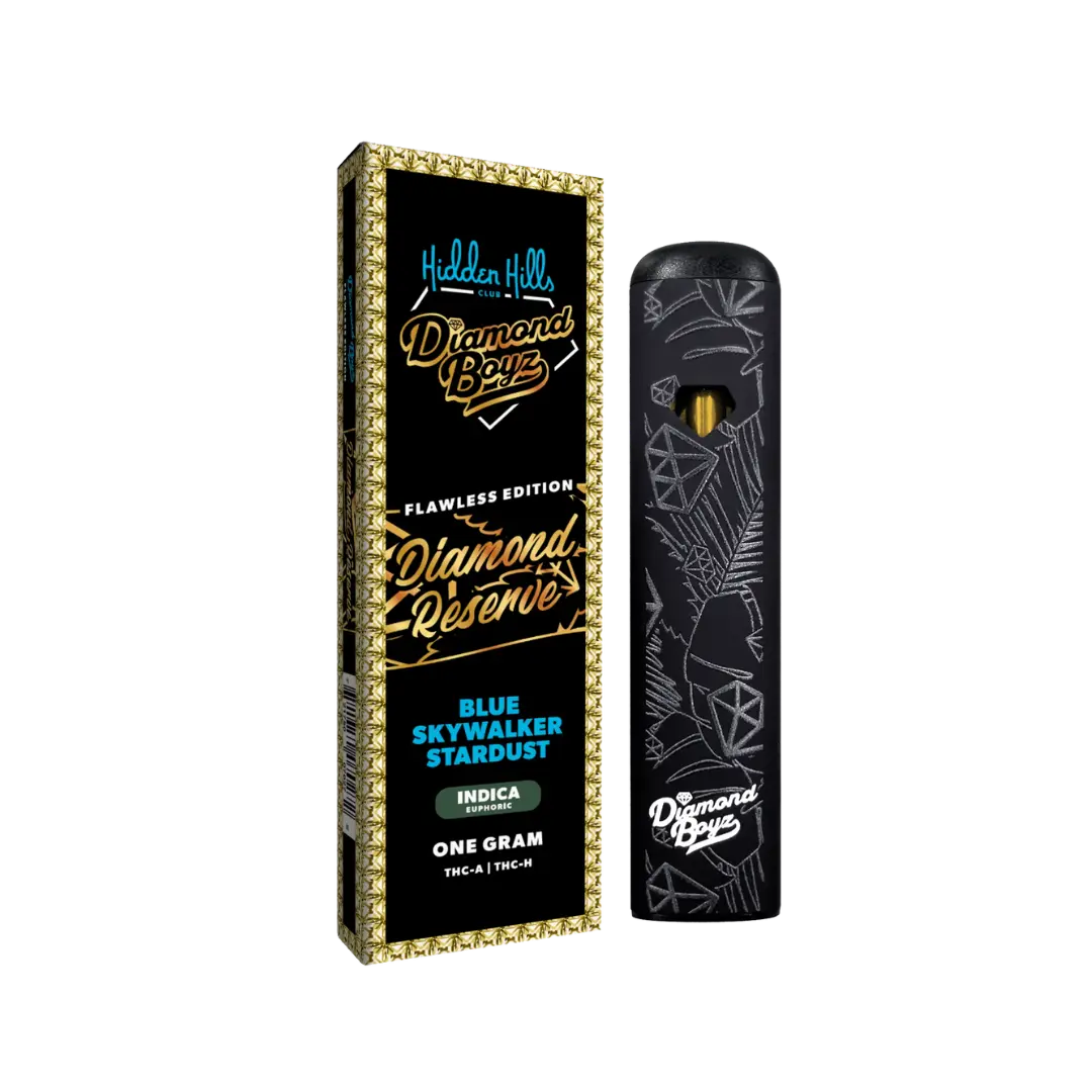 HIDDEN HILLS DIAMOND BOYZ 1GM THCA DIAMOND RESERVE DISPOSABLE HIDDEN HILLS