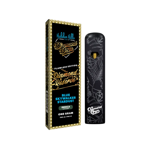HIDDEN HILLS DIAMOND BOYZ 1GM THCA DIAMOND RESERVE DISPOSABLE HIDDEN HILLS